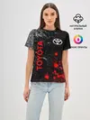 Женская базовая футболка / TOYOTA / ТОЙОТА