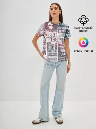 Женская базовая футболка / Гарри Поттер