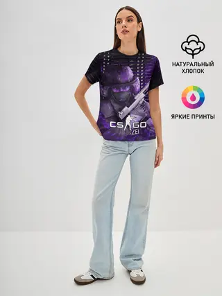 Женская базовая футболка / CS:GO