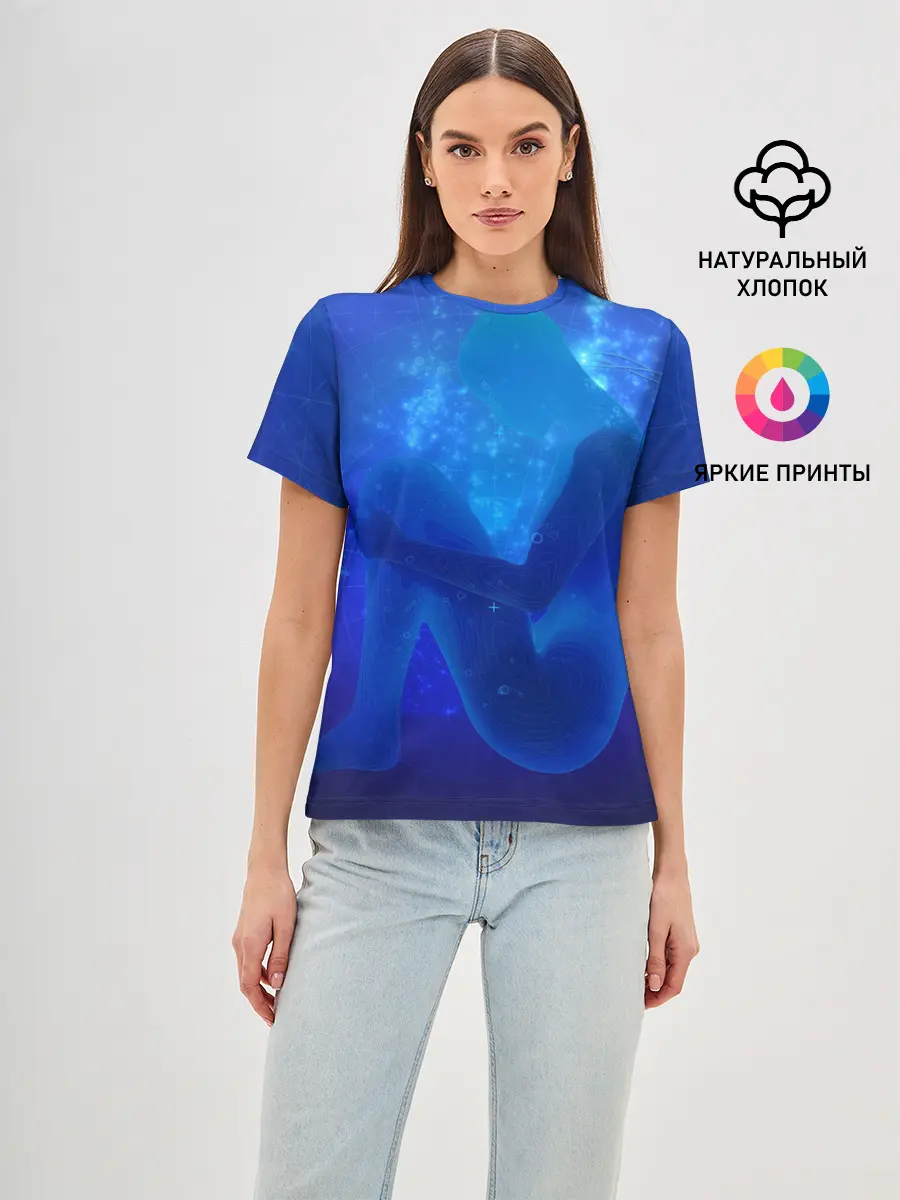 Женская базовая футболка / Human Genesis