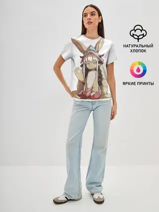 Женская базовая футболка / Nanachi