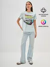Женская базовая футболка / Back to the future_4