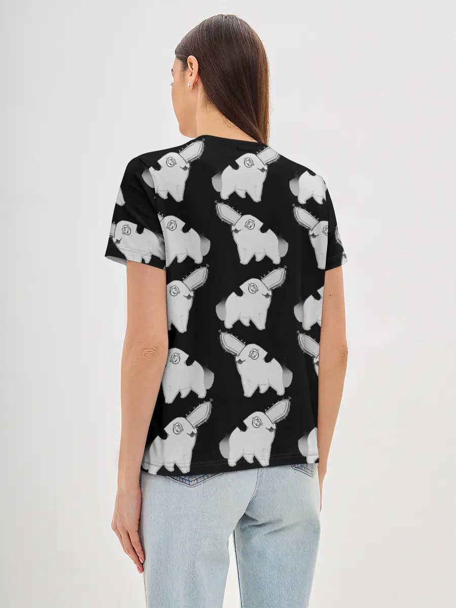 Женская базовая футболка / Почитта в стиле manga