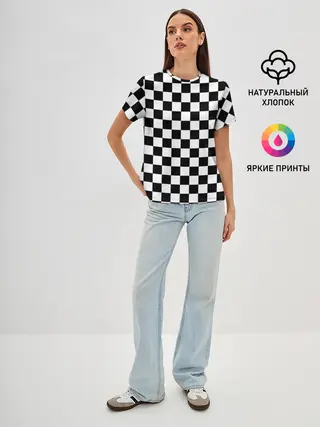 Женская базовая футболка / Бойчик