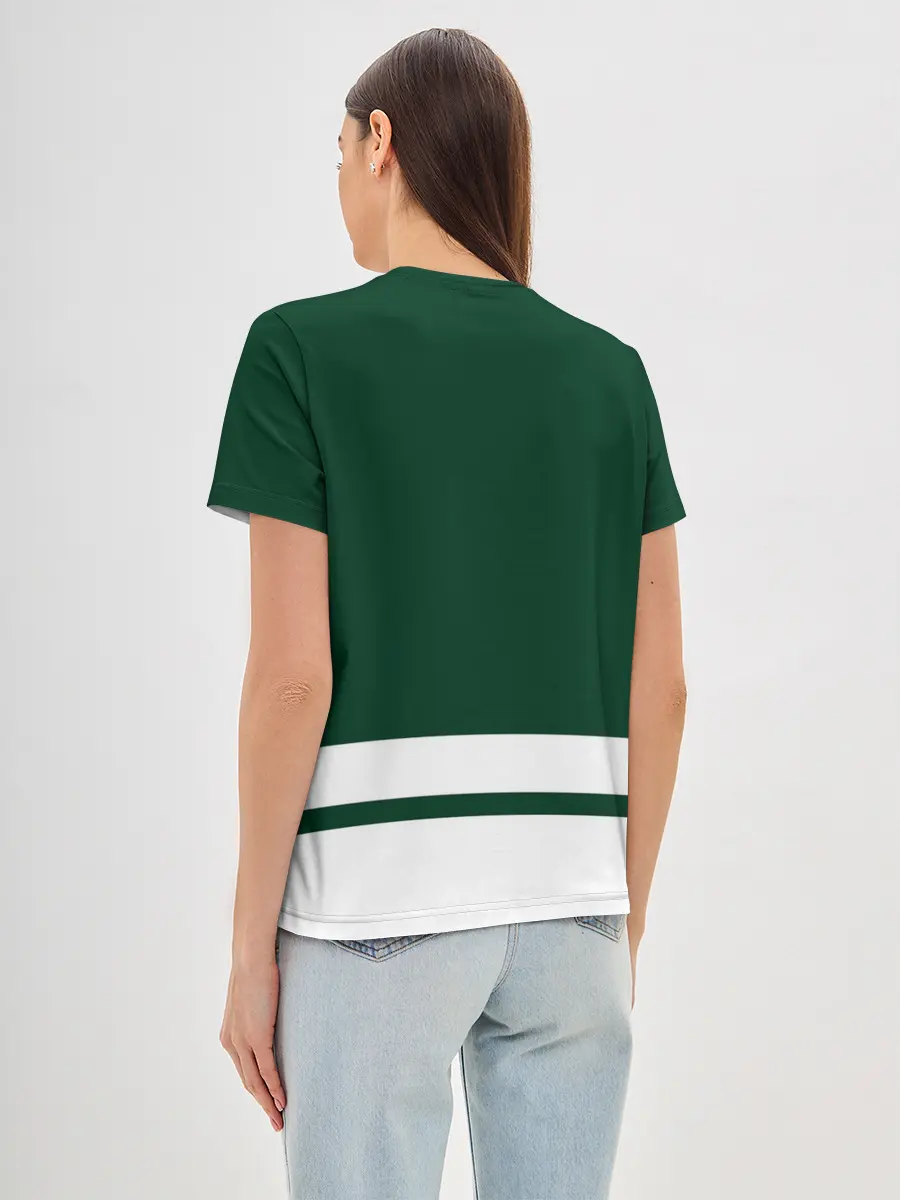 Женская базовая футболка / Миннесота Уайлд