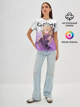 Женская базовая футболка / ФИШЛЬ