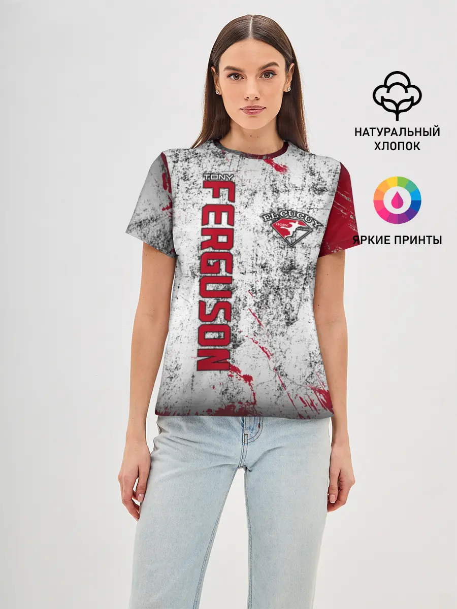 Женская базовая футболка / Tony Ferguson