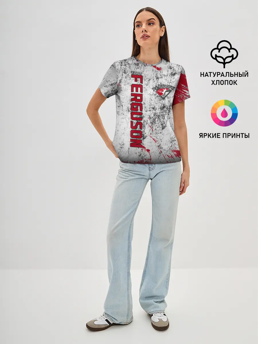 Женская базовая футболка / Tony Ferguson