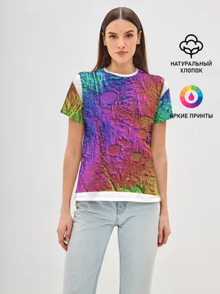 Женская базовая футболка / NEON