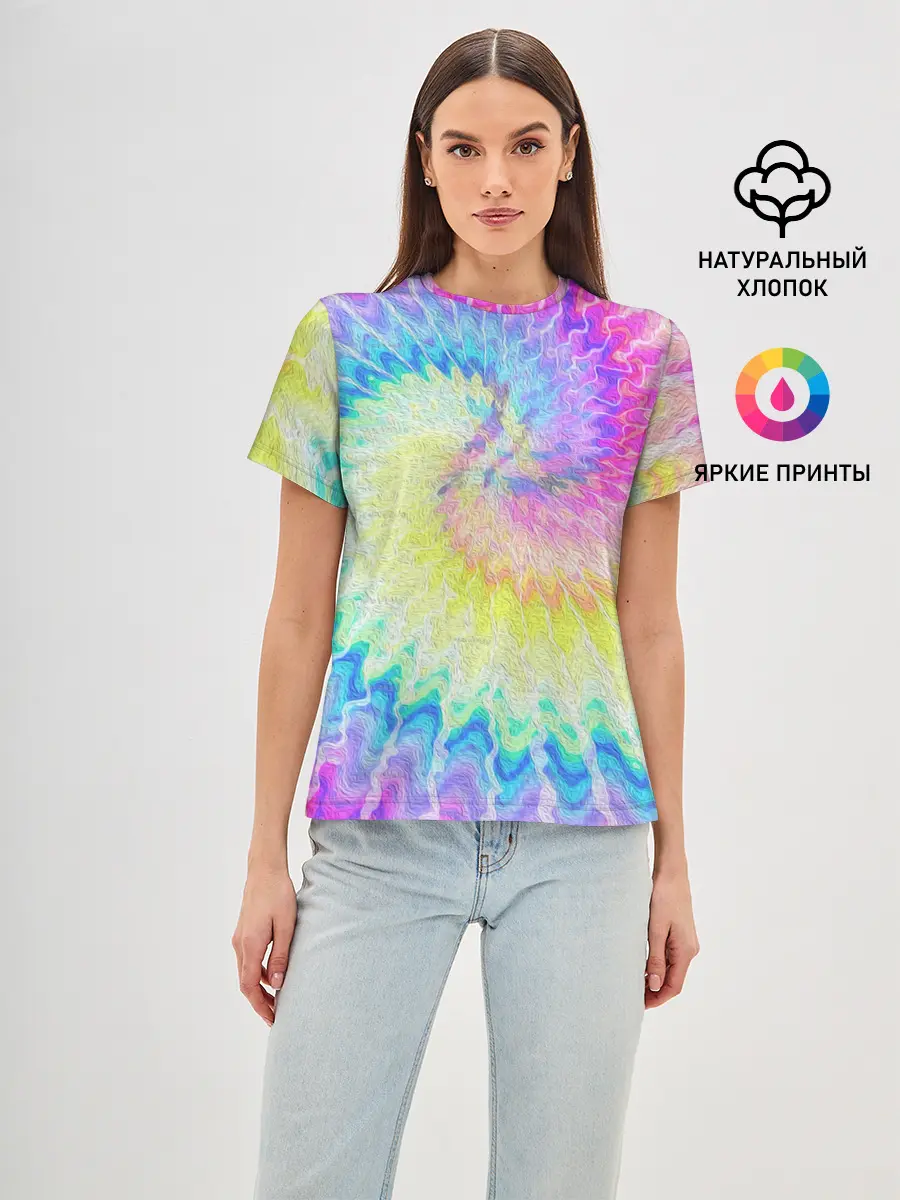 Женская базовая футболка / ЛЕТО