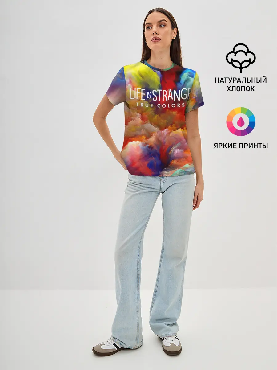 Женская базовая футболка / Life is Strange True Colors