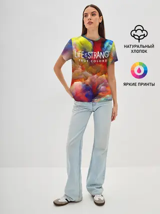 Женская базовая футболка / Life is Strange True Colors