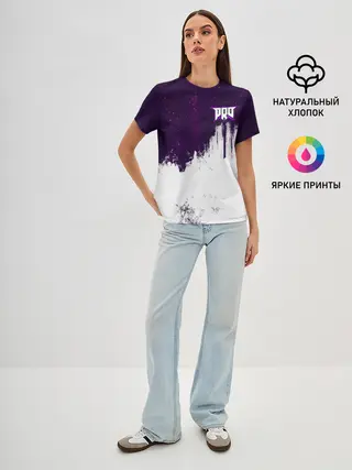 Женская базовая футболка / pro100