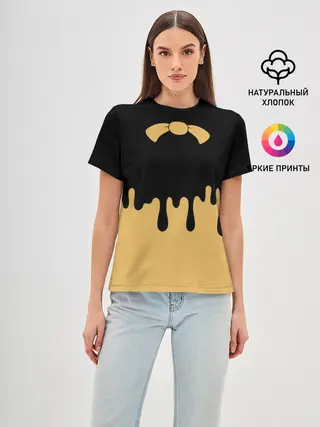 Женская базовая футболка / Bendy And The Ink Machine