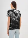 Женская базовая футболка / Floral Pattern