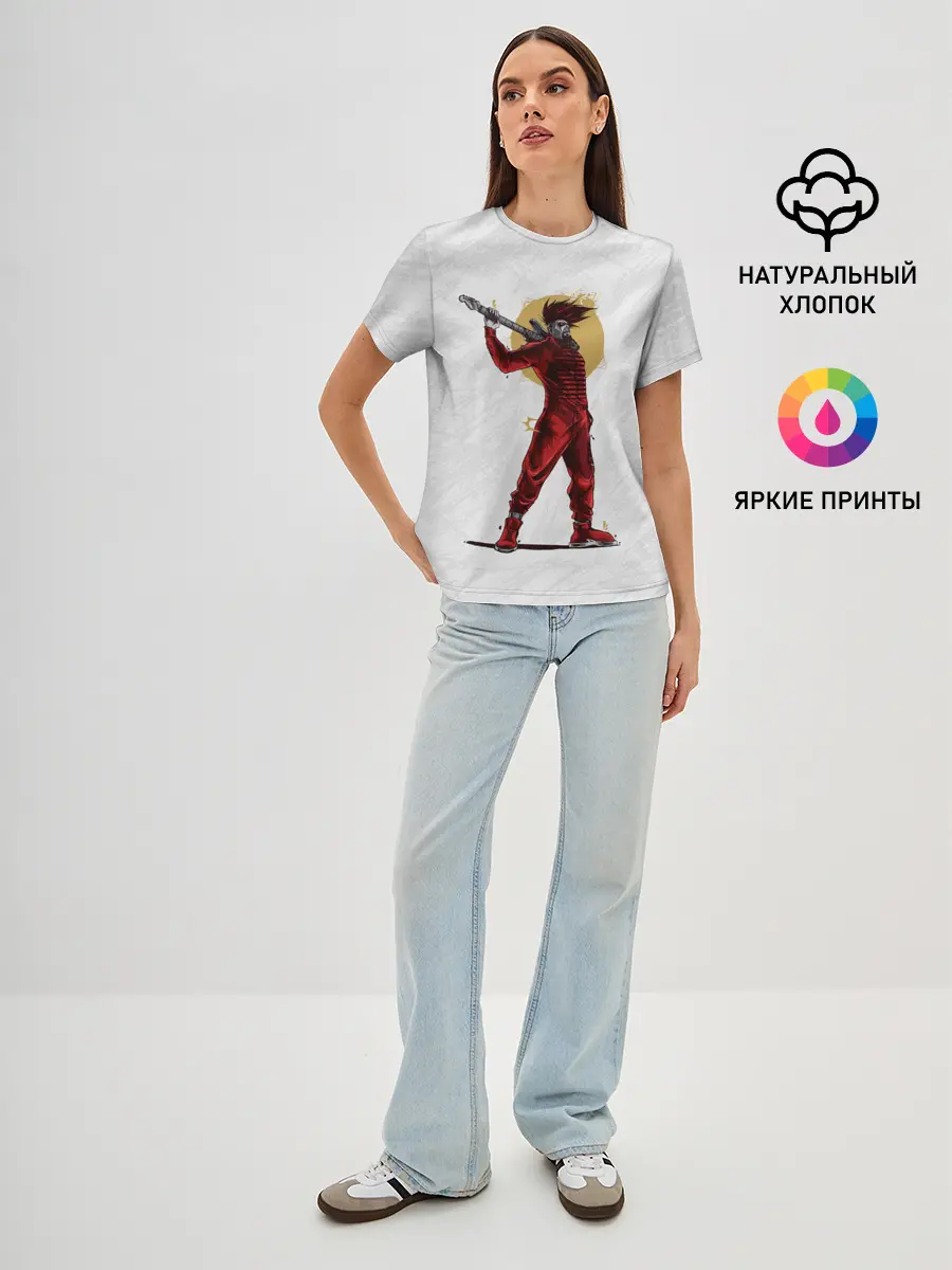 Женская базовая футболка / MICK THOMSON | SLIPKNOT | СЛИПКНОТ