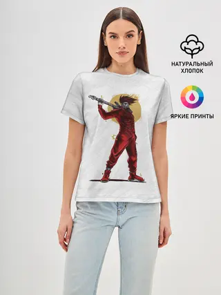 Женская базовая футболка / MICK THOMSON | SLIPKNOT | СЛИПКНОТ