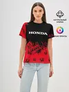 Женская базовая футболка / HONDA / ХОНДА