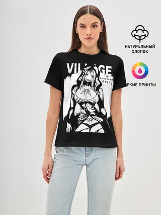 Женская базовая футболка / Resident Evil