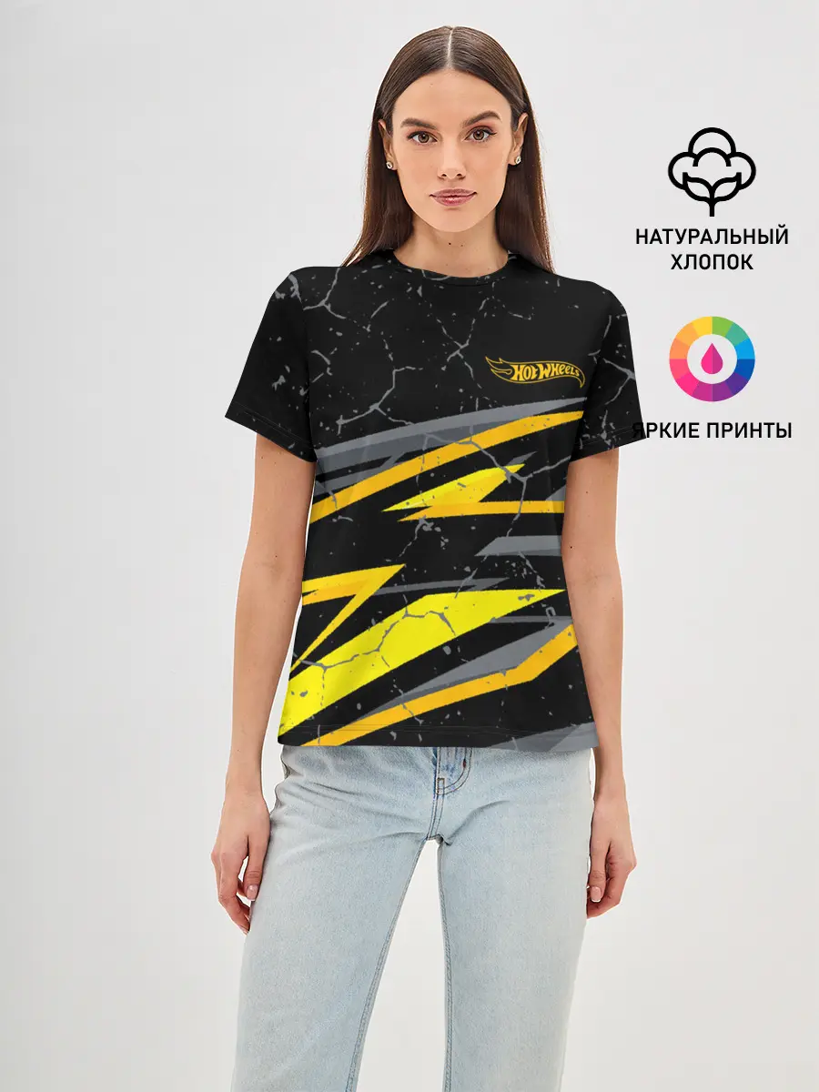 Женская базовая футболка / Hot Wheels