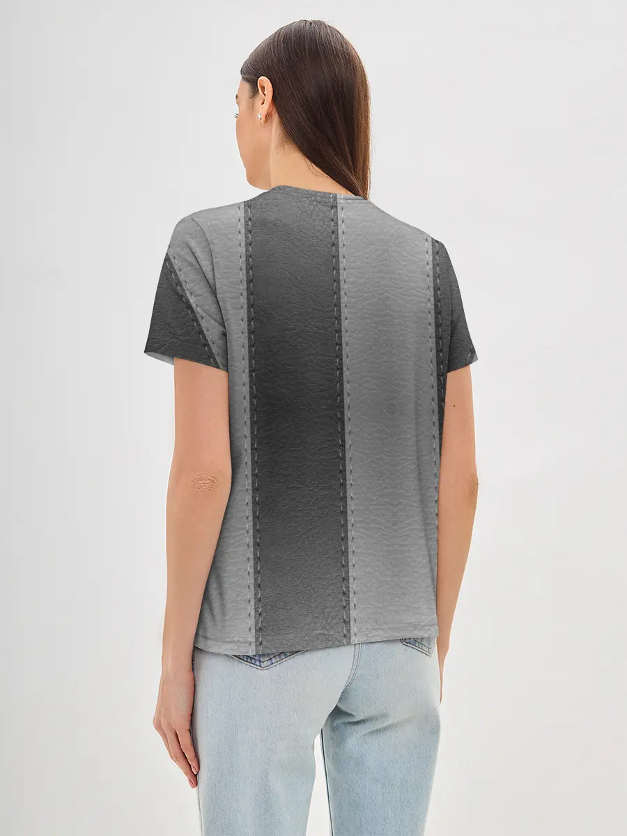 Женская базовая футболка / Skin Stripes