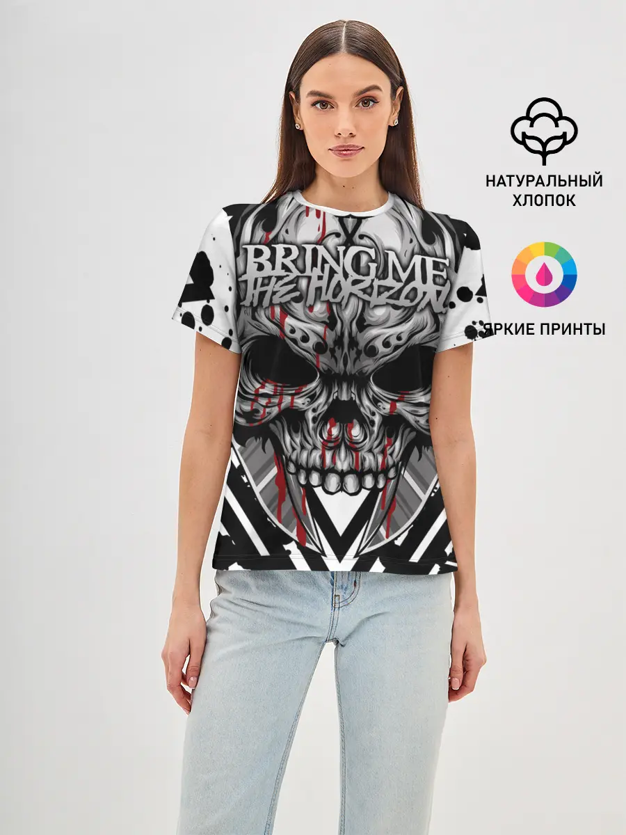 Женская базовая футболка / Bring Me the Horizon