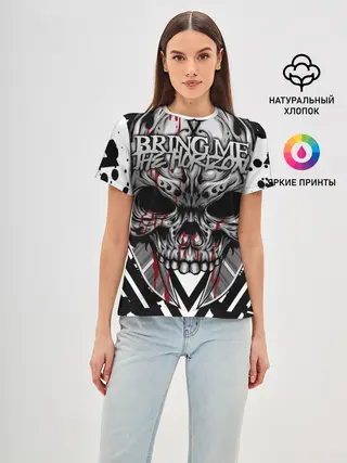 Женская базовая футболка / Bring Me the Horizon