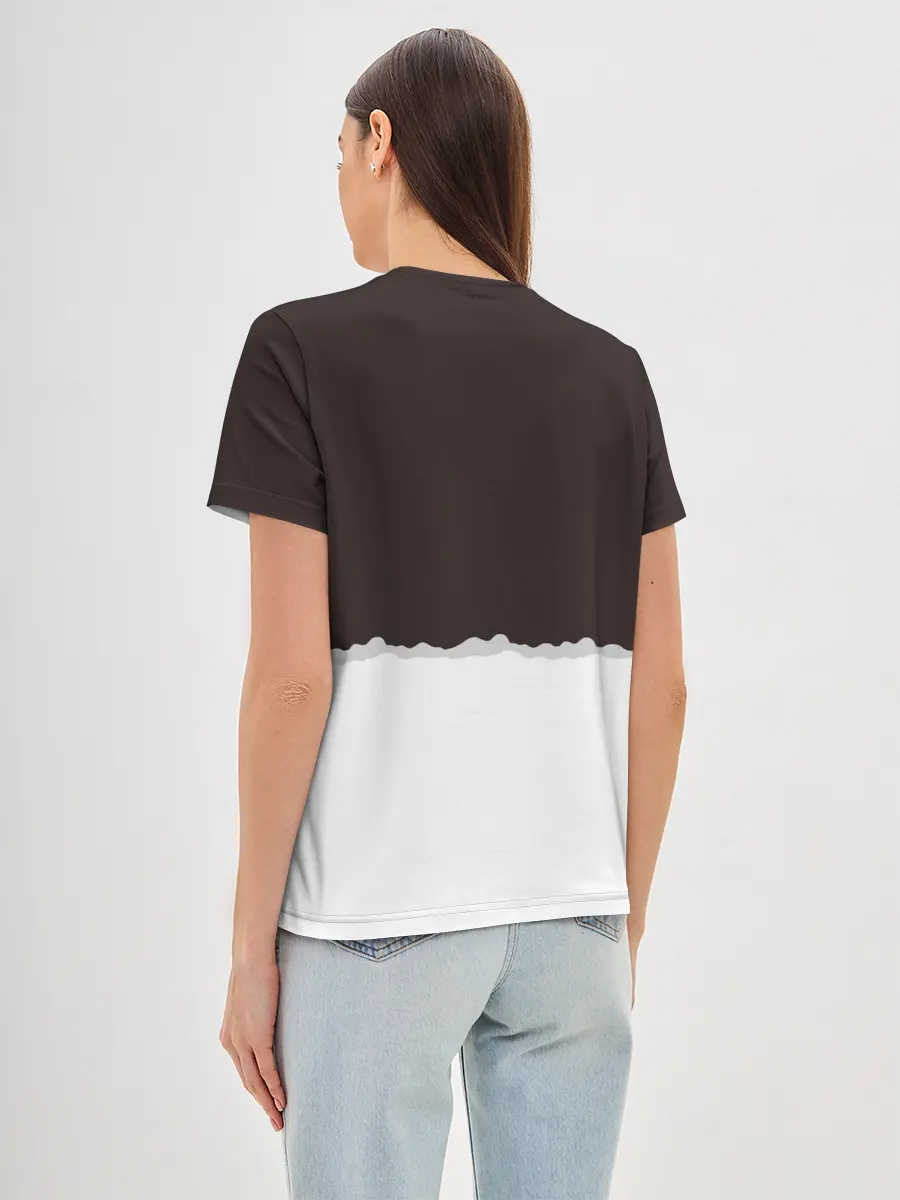 Женская базовая футболка / Снегурка