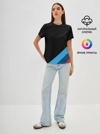 Женская базовая футболка / BMW MASK