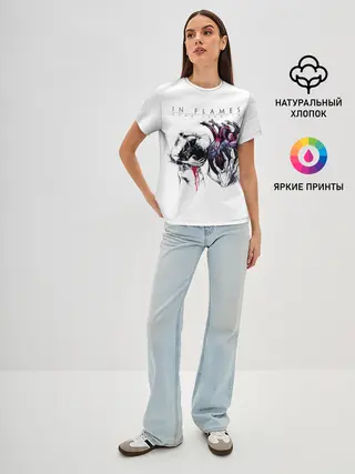 Женская базовая футболка / Come Clarity - In Flames
