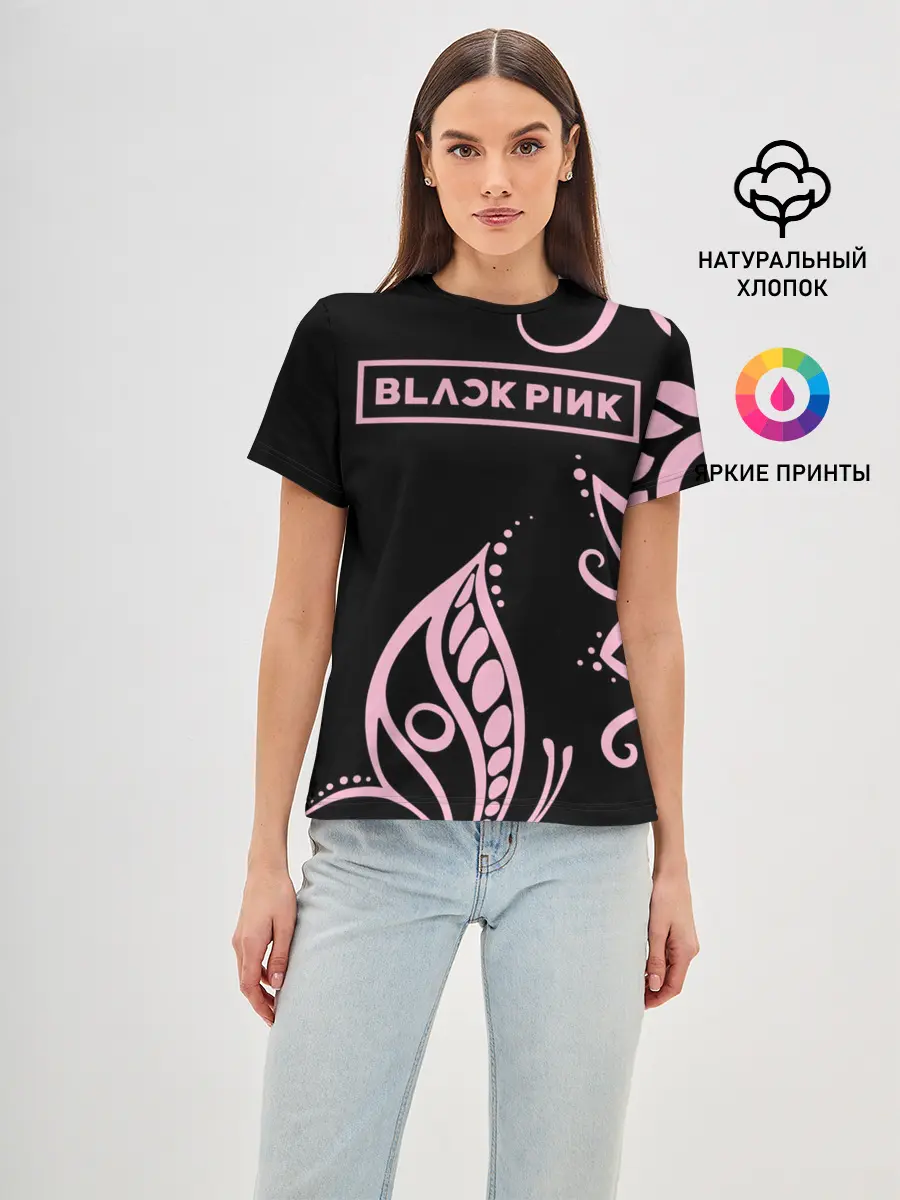Женская базовая футболка / BlackPink