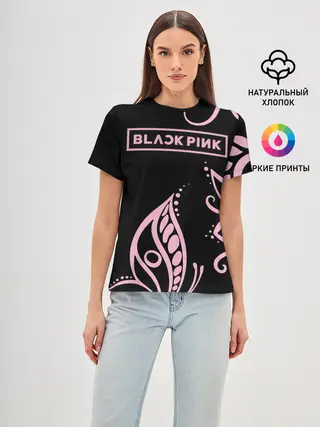 Женская базовая футболка / BlackPink