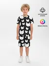 Детская пижама с шортами / Love Cats Pattern