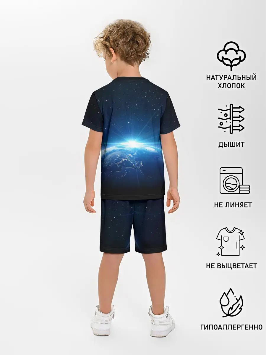 Детская пижама с шортами / NASA