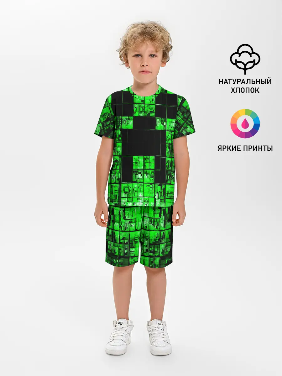 Детская пижама с шортами / MINECRAFT