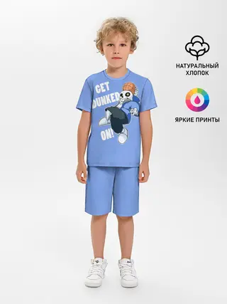 Детская пижама с шортами / GET DUNKED