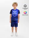 Детская пижама с шортами / Космический тигр