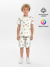 Детская пижама с шортами / Листопад