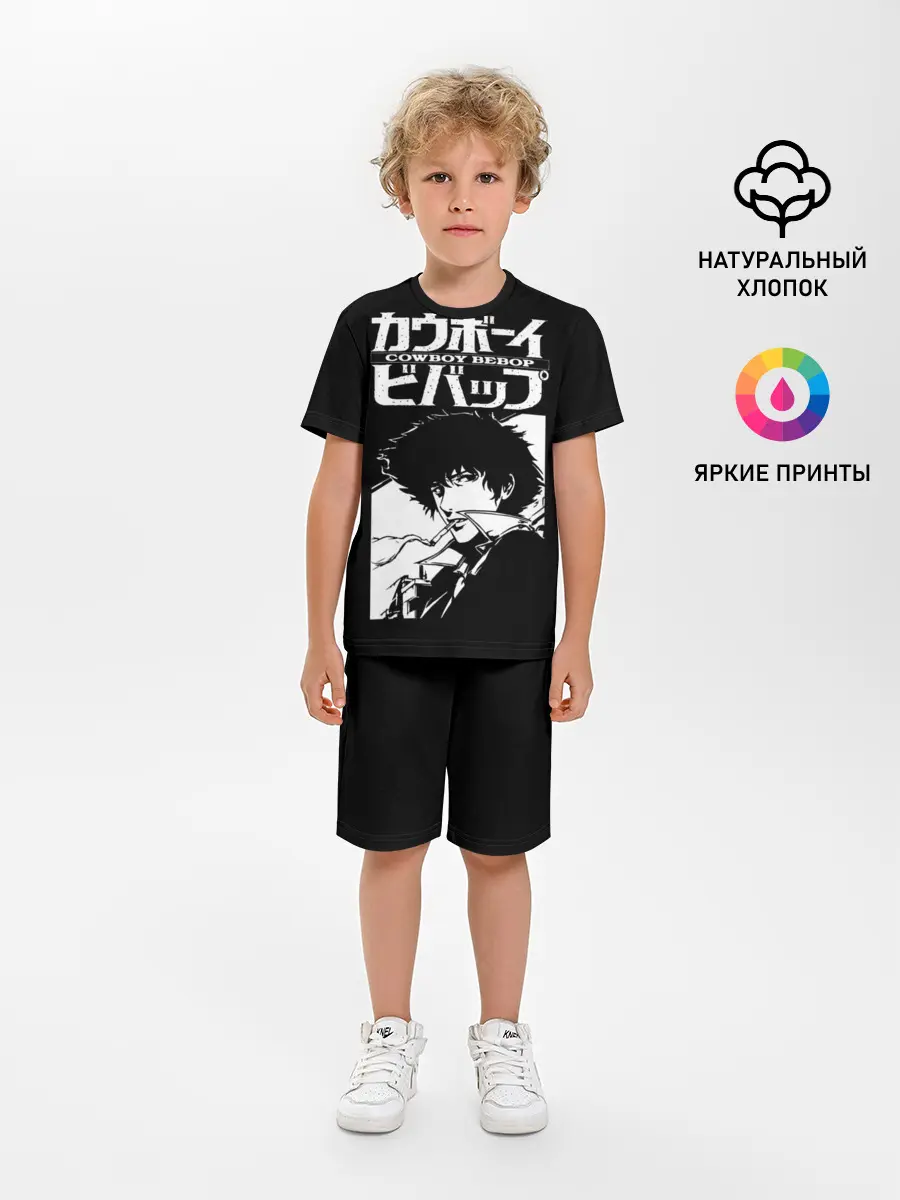 Детская пижама с шортами / Ковбой Бибоп