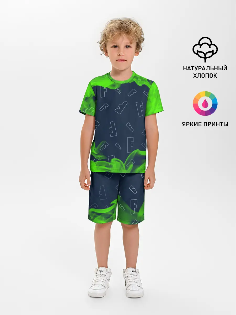 Детская пижама с шортами / FORTNITE / ФОРТНАЙТ