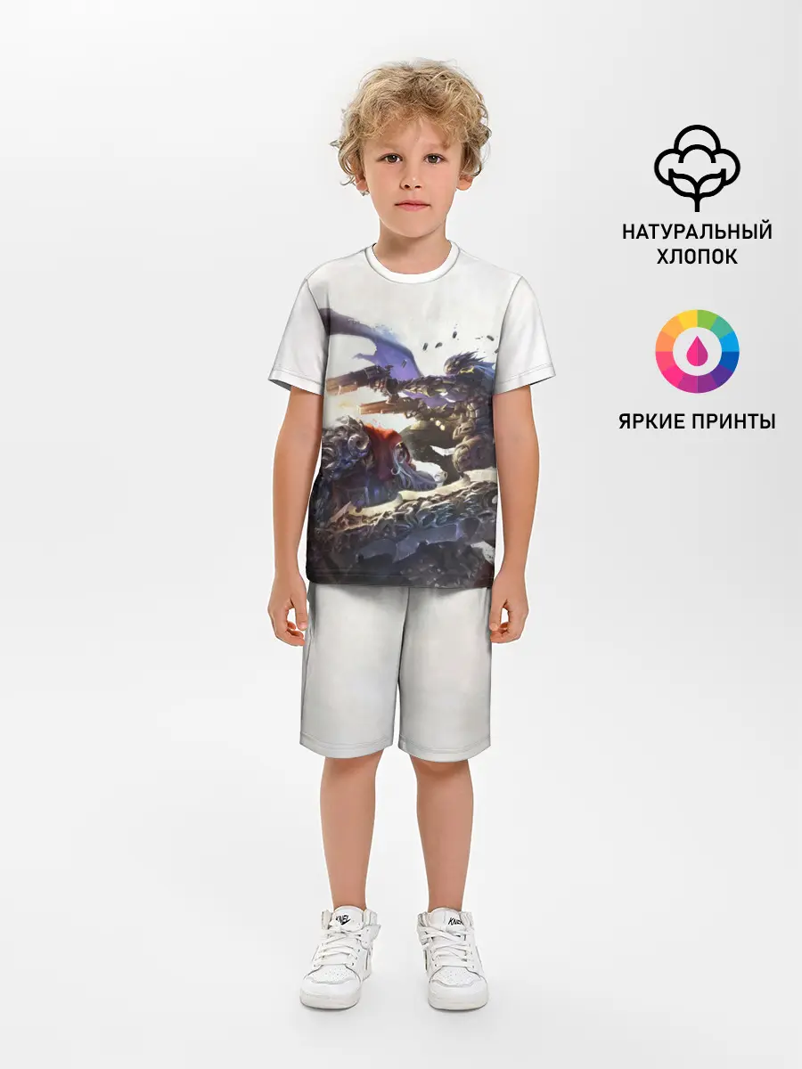 Детская пижама с шортами / Darksiders Genesis