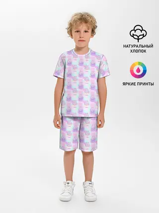 Детская пижама с шортами / Близнецы