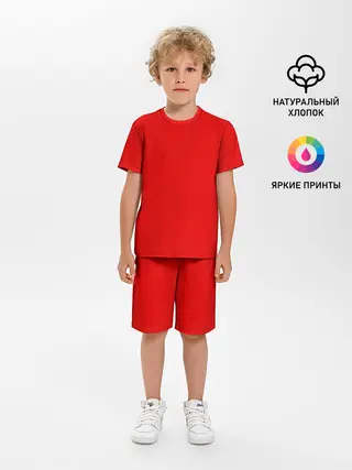 Детская пижама с шортами / КРАСНАЯ МАСКА