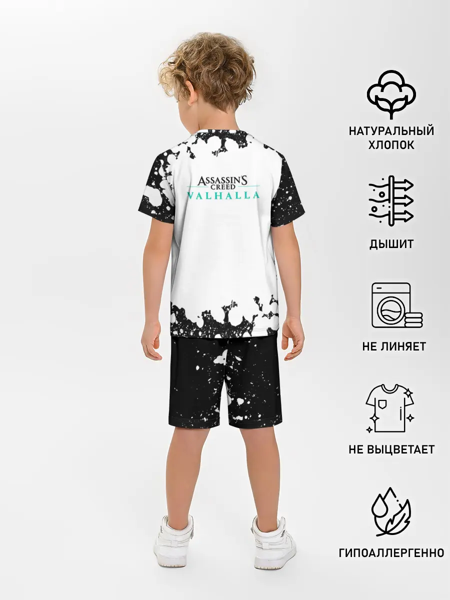 Детская пижама с шортами / ASSASSINS CREED VALHALLA