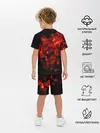 Детская пижама с шортами / Шашлык