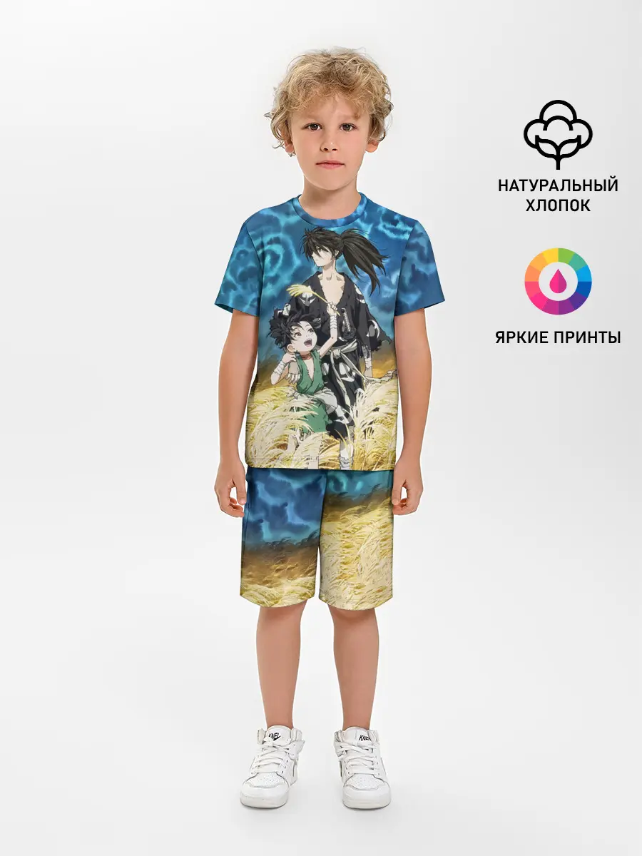 Детская пижама с шортами / Хяккимару с Дороро | DORORO
