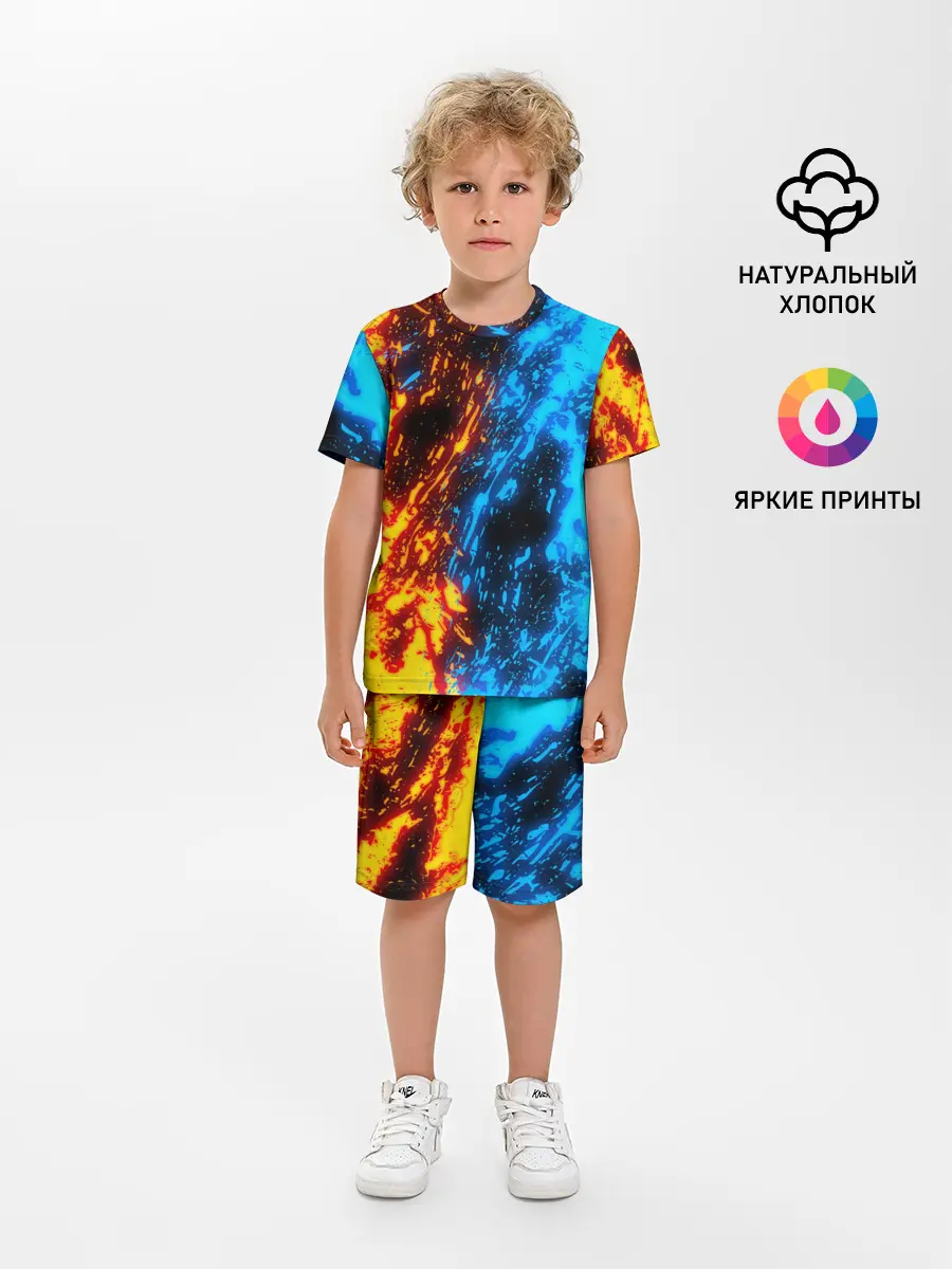 Детская пижама с шортами / БИТВА ОГНЕЙ