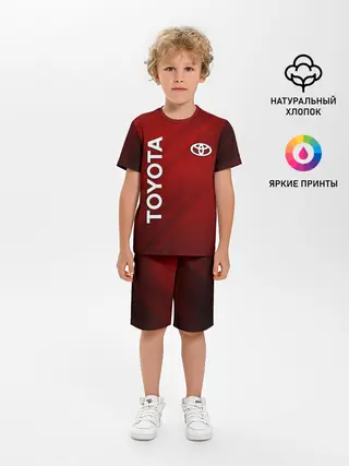 Детская пижама с шортами / TOYOTA