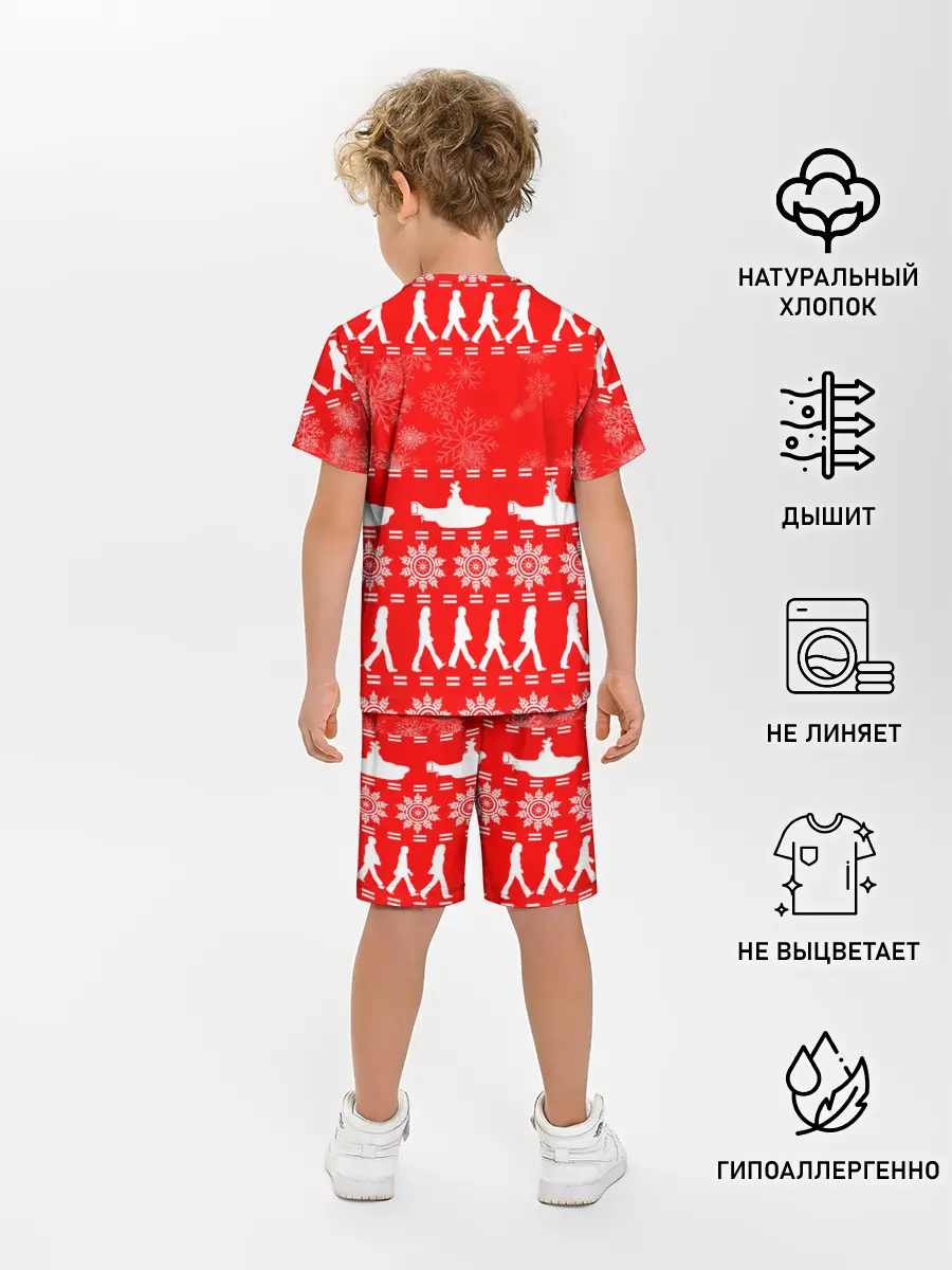 Детская пижама с шортами / The Beatles