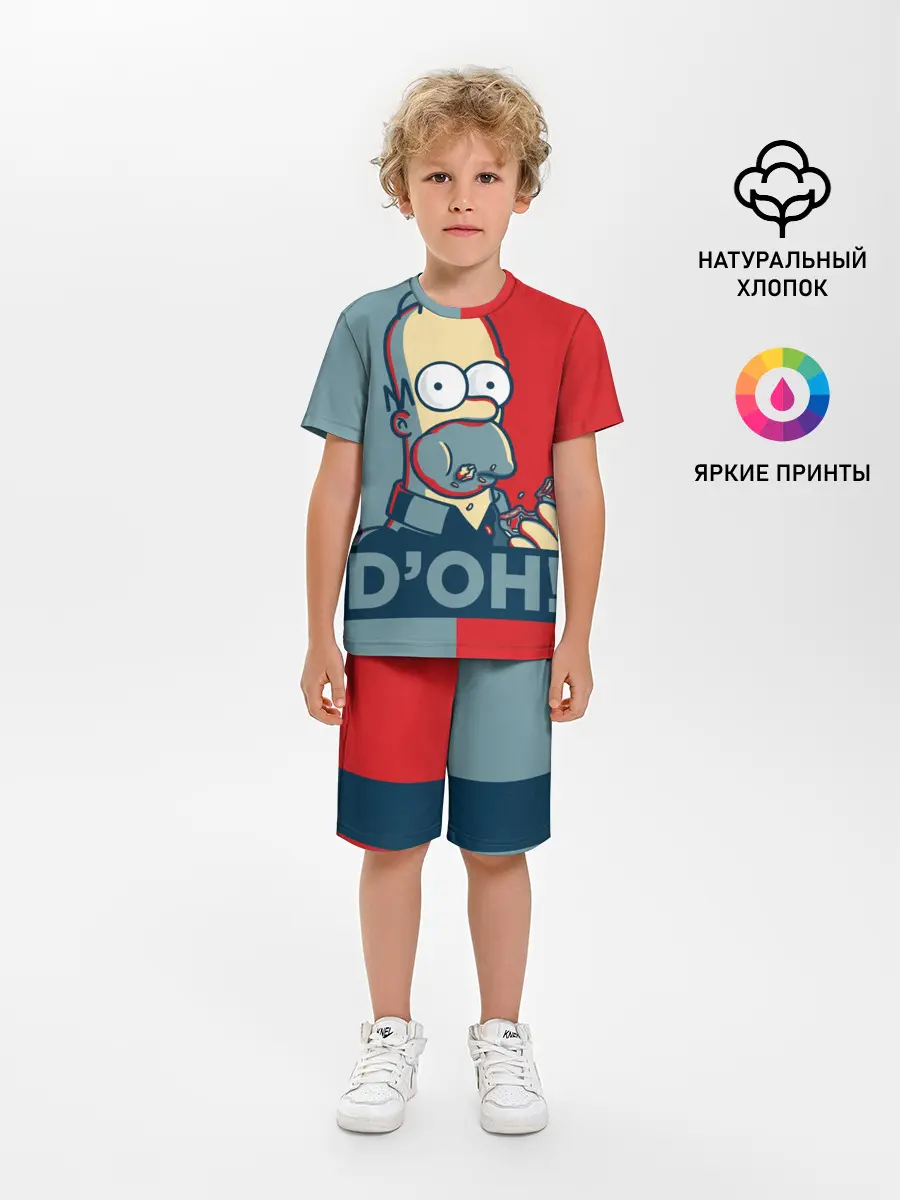 Детская пижама с шортами / Homer Simpson